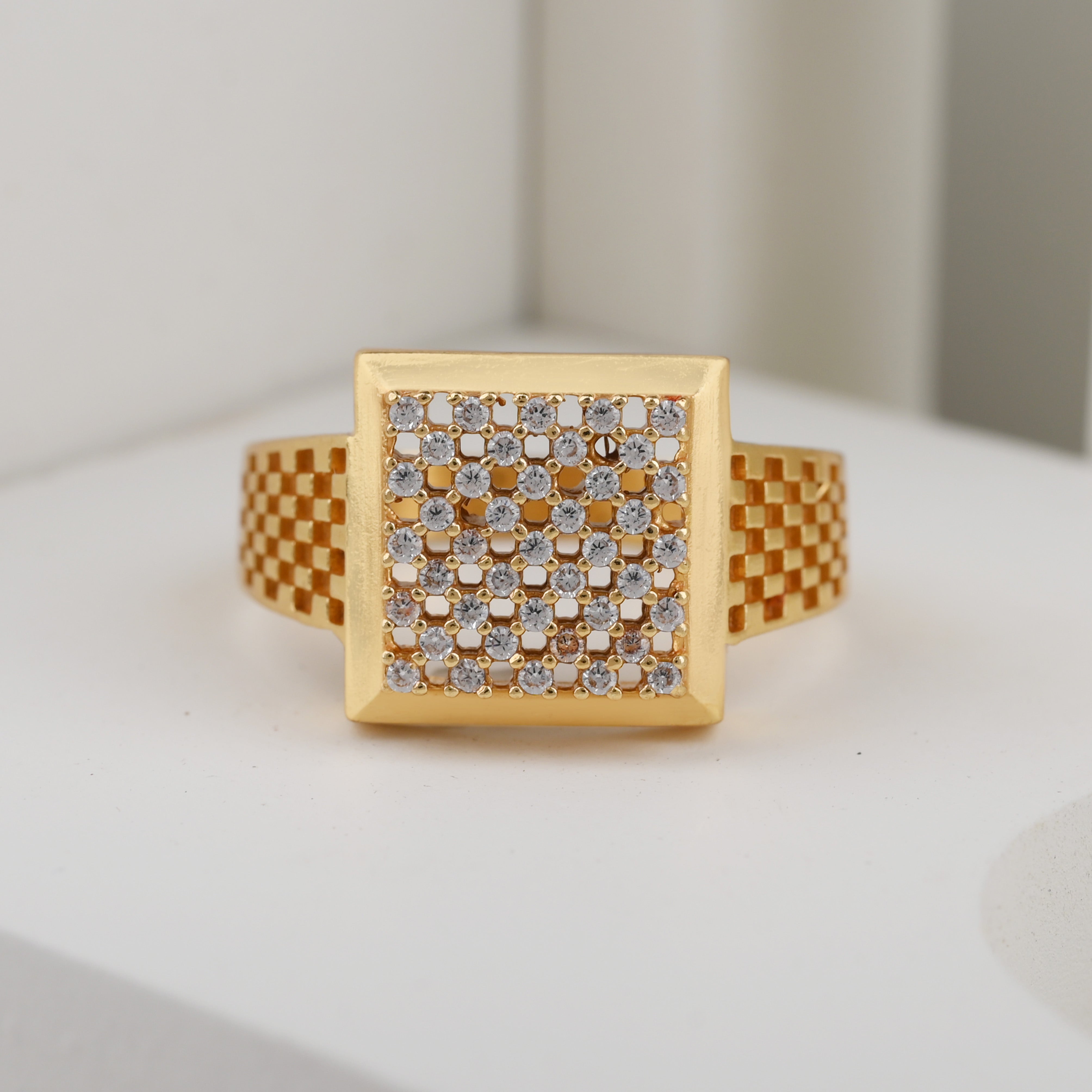 1 Gram Gold Plated Glamorous Design Ring-27