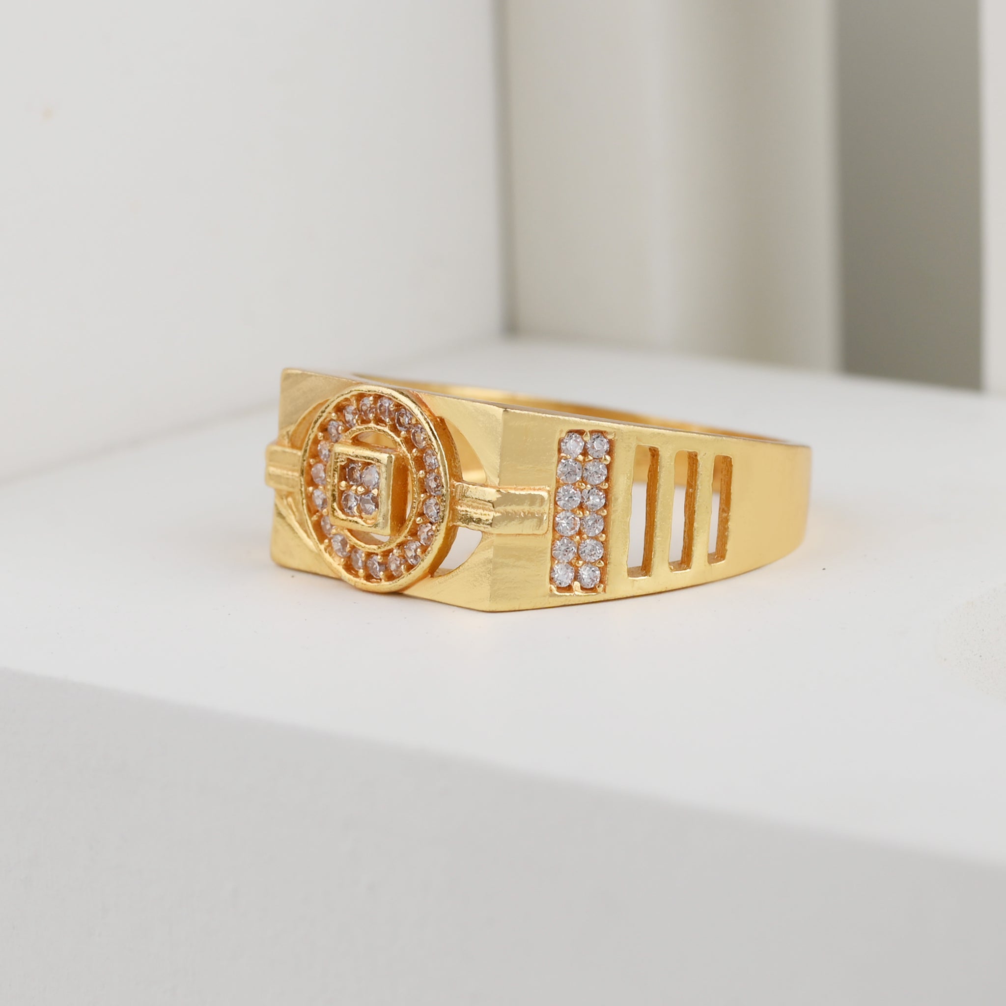 1 Gram Gold Plated Glamorous Design Ring-30