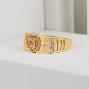 1 Gram Gold Plated Glamorous Design Ring-30