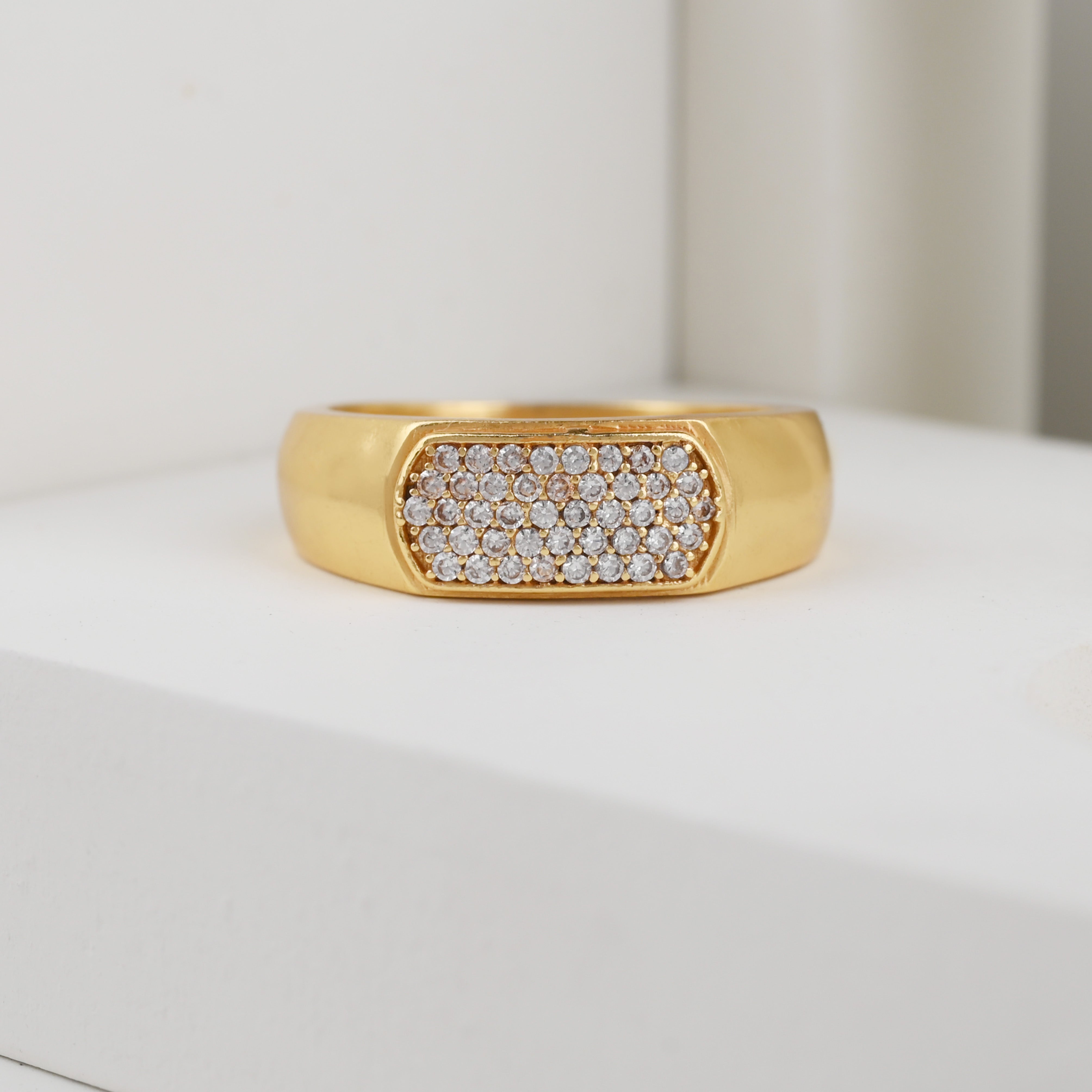 1 Gram Gold Plated Glamorous Design Ring-31