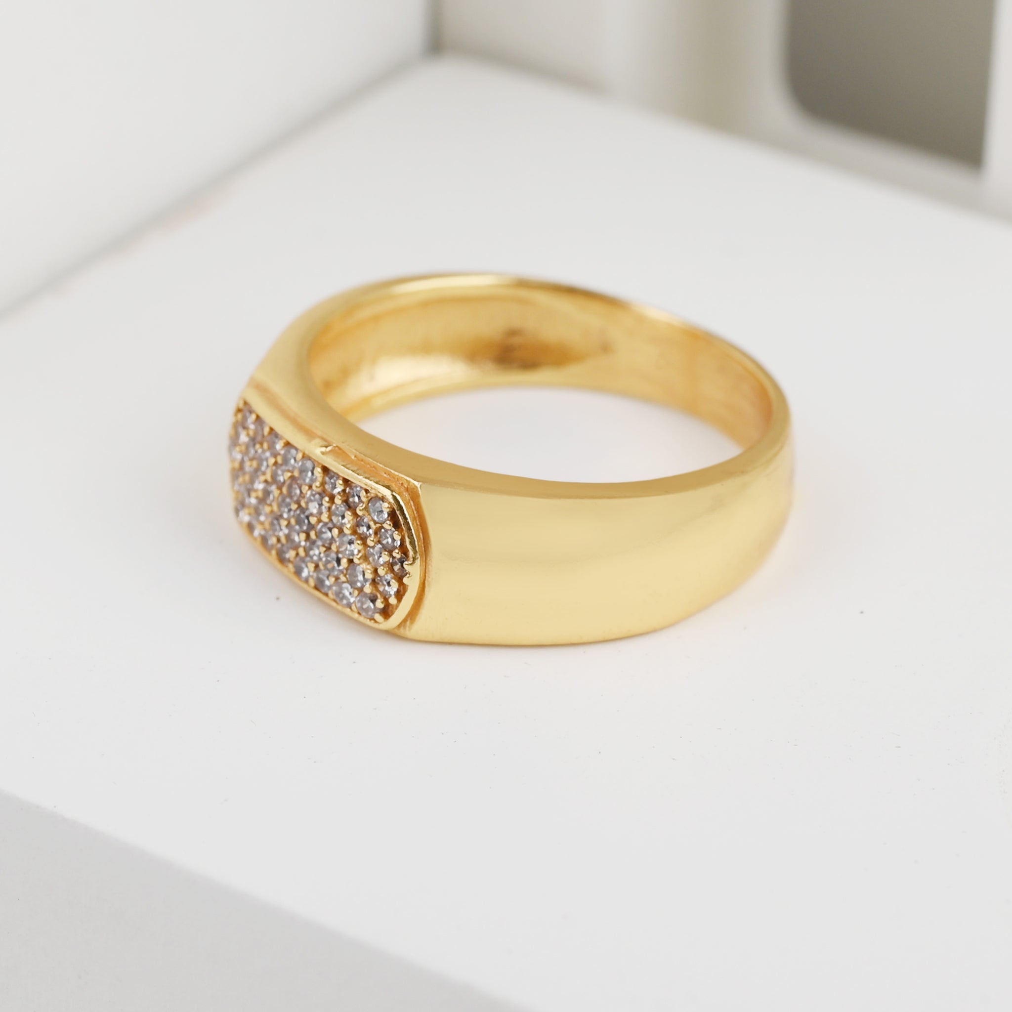 1 Gram Gold Plated Glamorous Design Ring-31