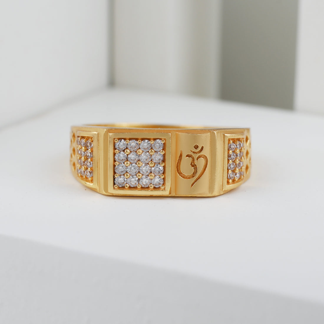 1 Gram Gold Plated Glamorous Design Ring-32
