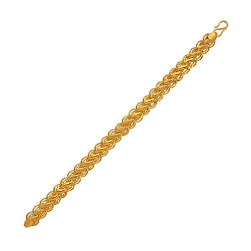 New Design Gold Plated Hand Chain for Men | Durable Daily Wear Bracelet