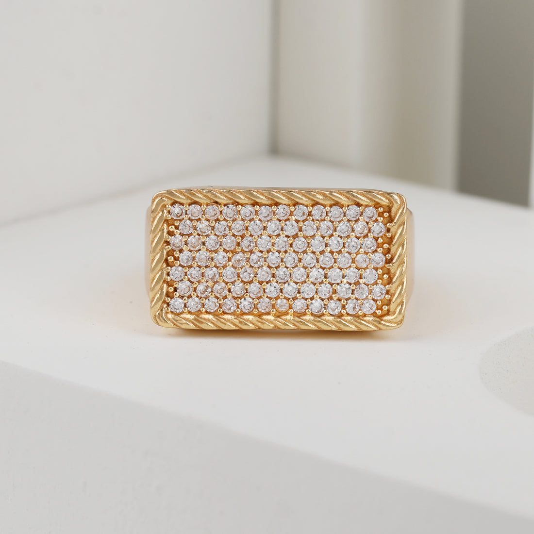 1 Gram Gold Plated Glamorous Design Ring-37