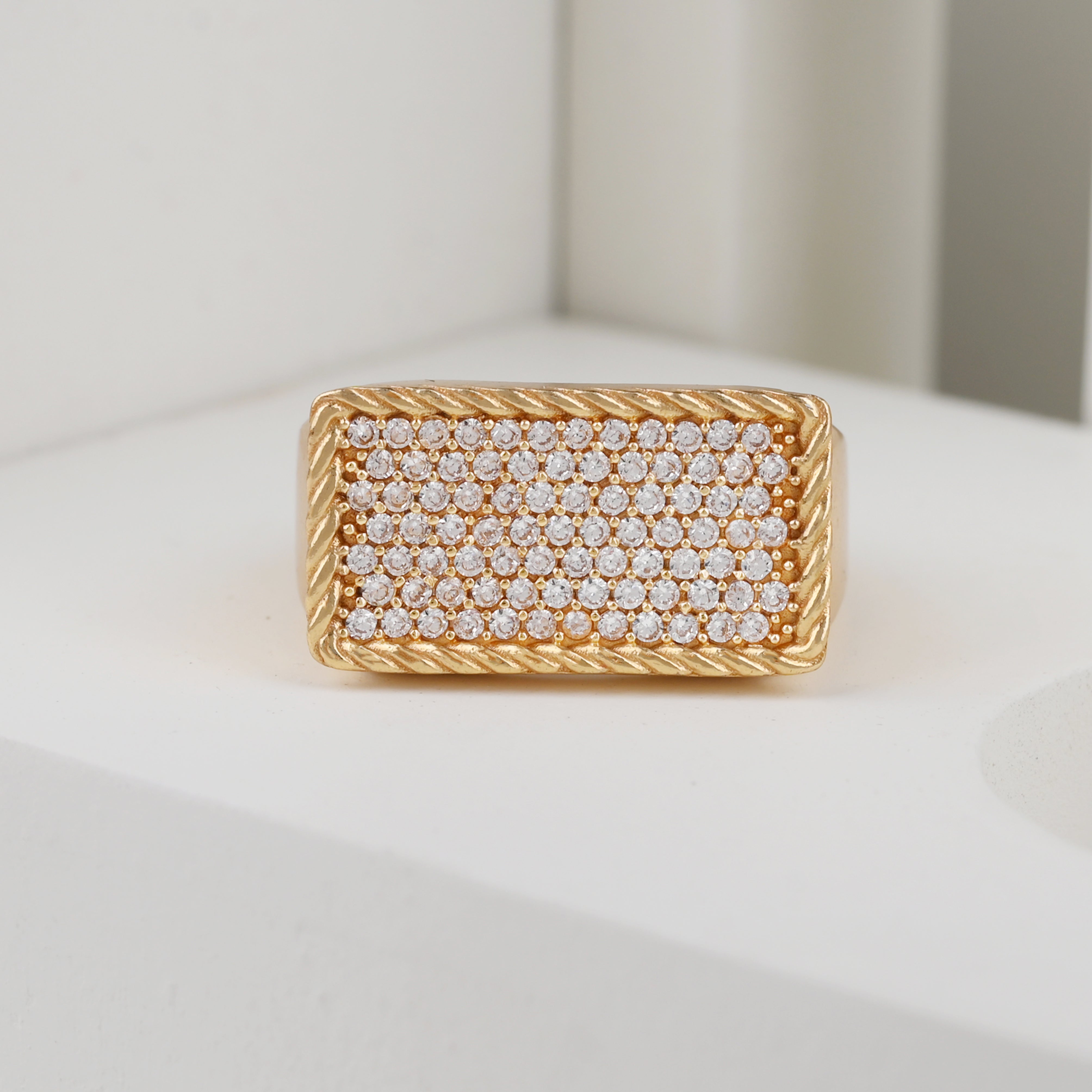 1 Gram Gold Plated Glamorous Design Ring-37