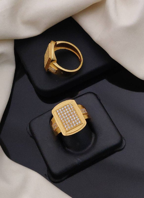 1 Gram Gold Plated Glamorous Design Ring-59