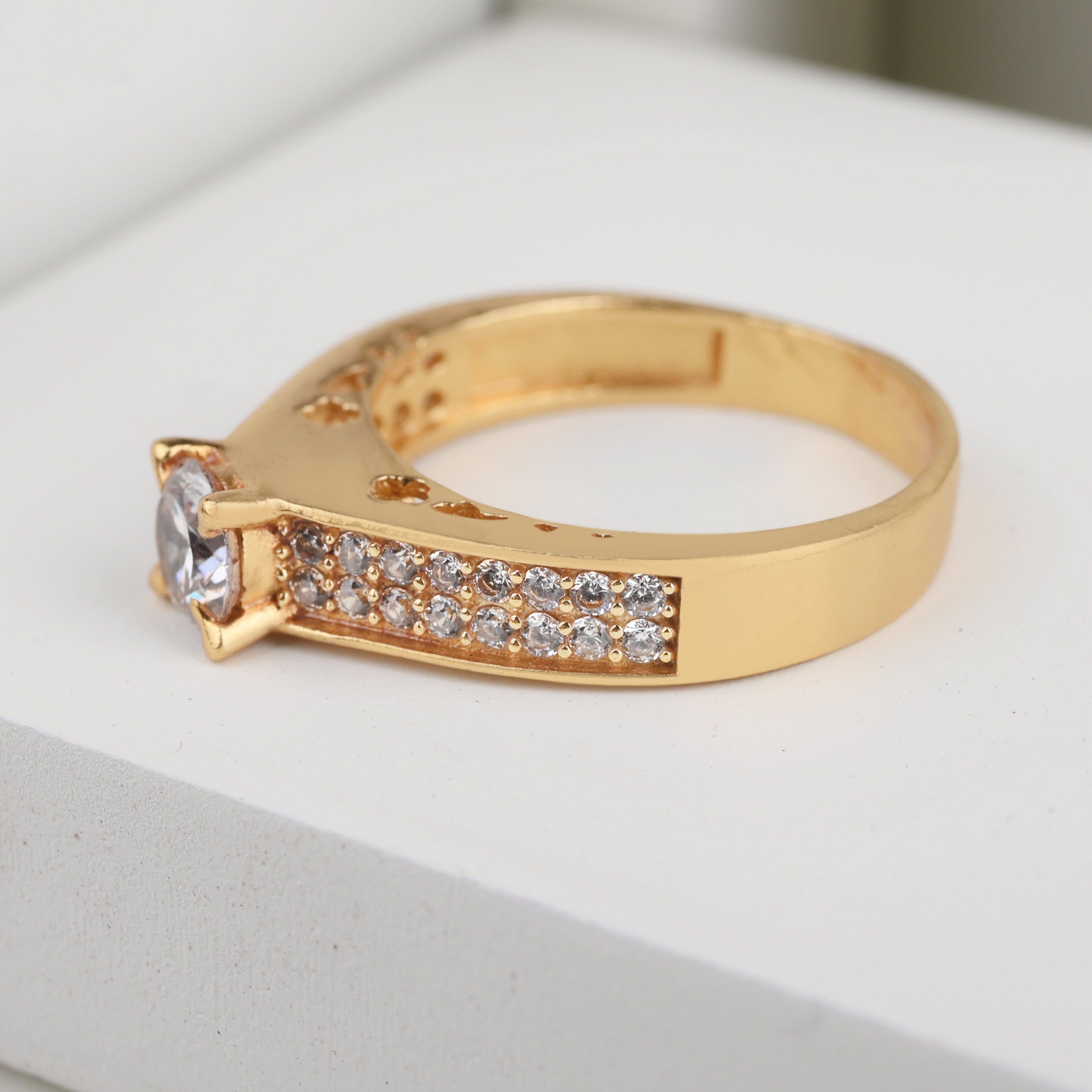 1 Gram Gold Plated Glamorous Design Ring-39