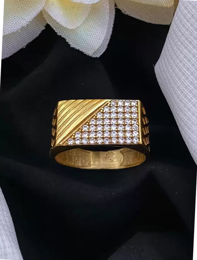 1 Gram Gold Plated Glamorous Design Ring-65