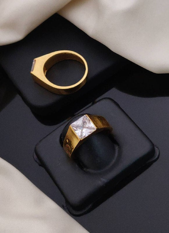 1 Gram Gold Plated Glamorous Design Ring-63