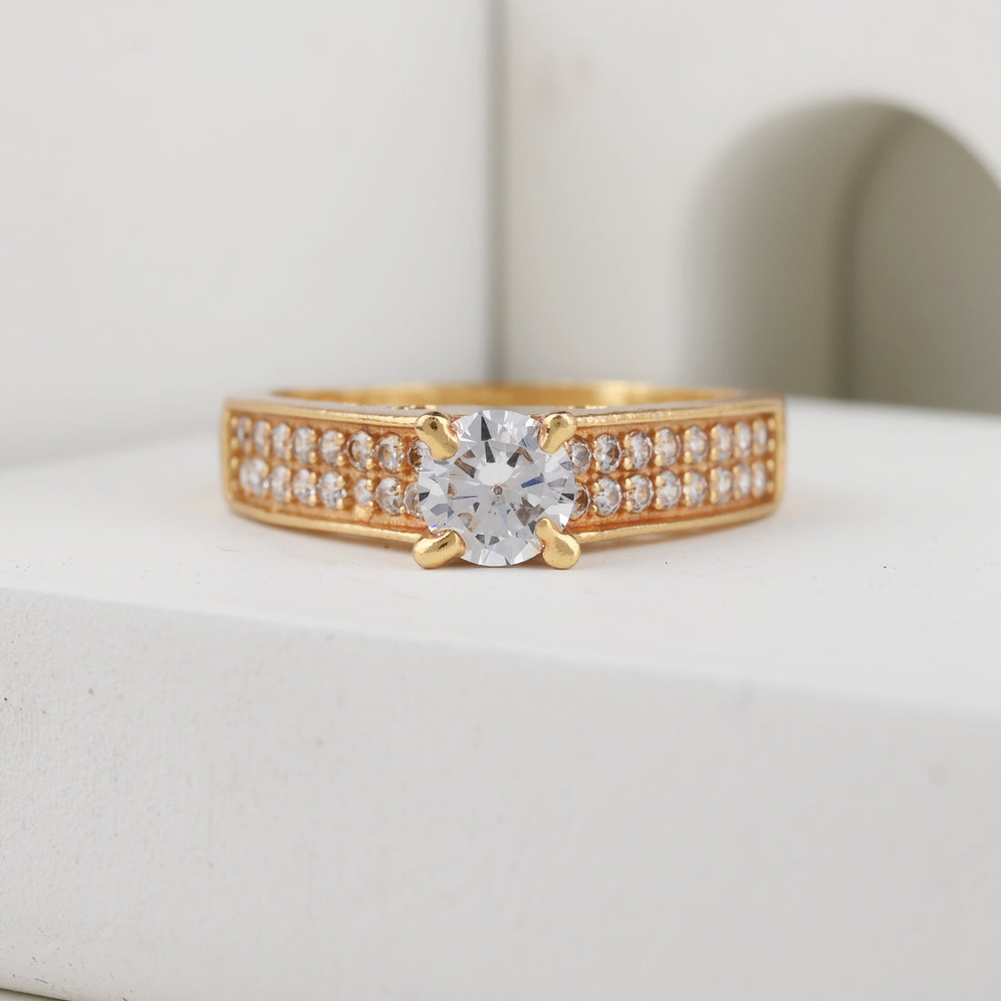 1 Gram Gold Plated Glamorous Design Ring-39