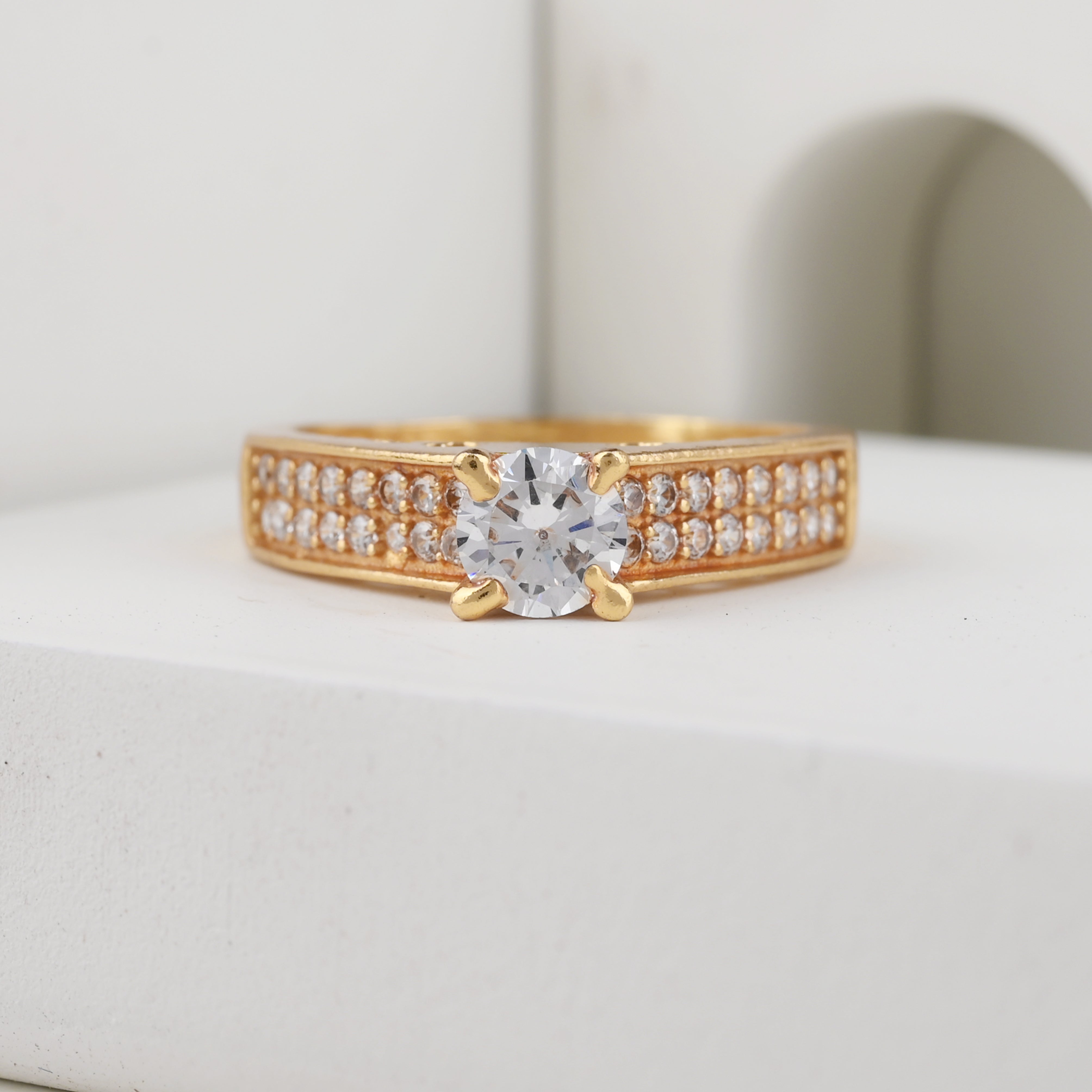 1 Gram Gold Plated Glamorous Design Ring-39