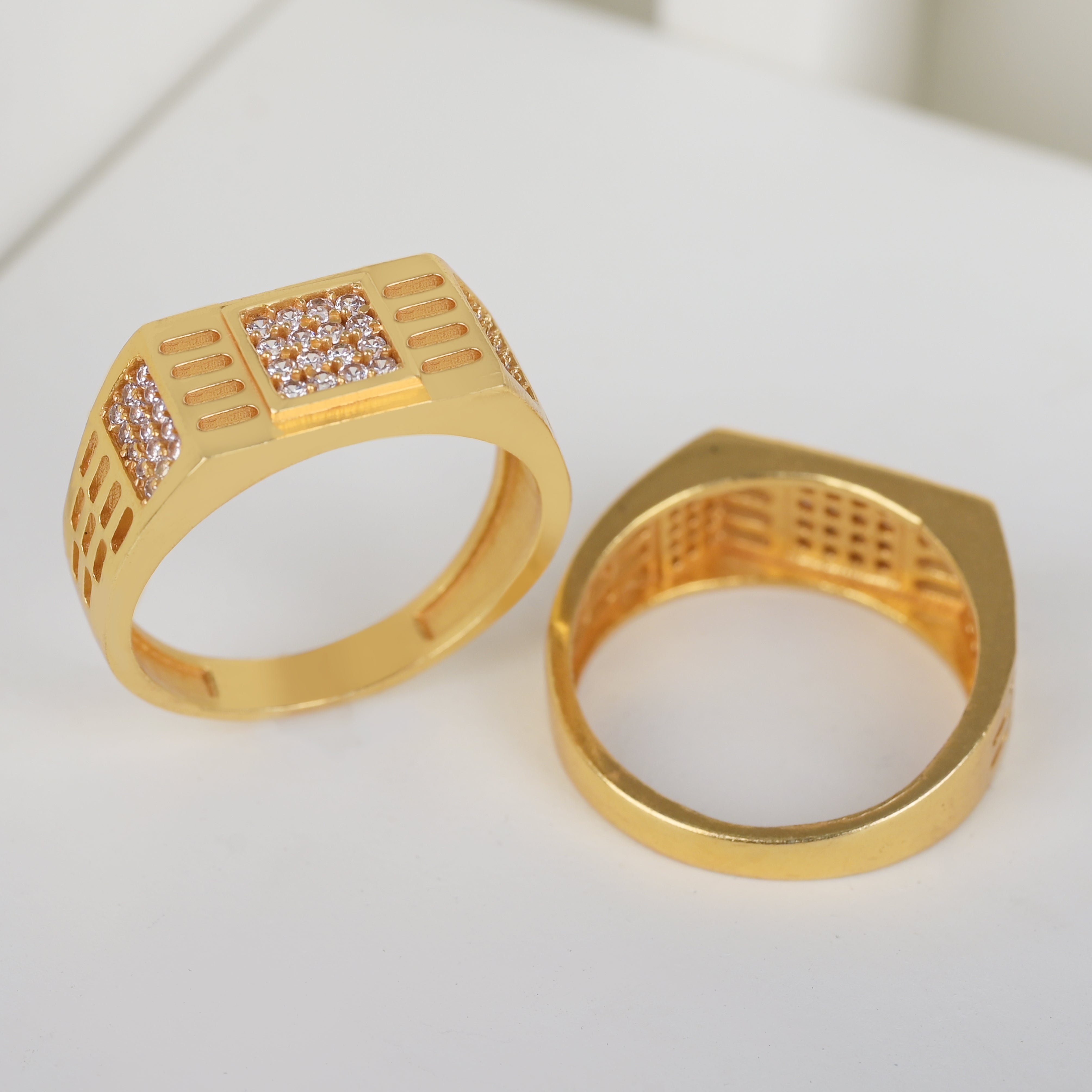 1 Gram Gold Plated Glamorous Design Ring-8