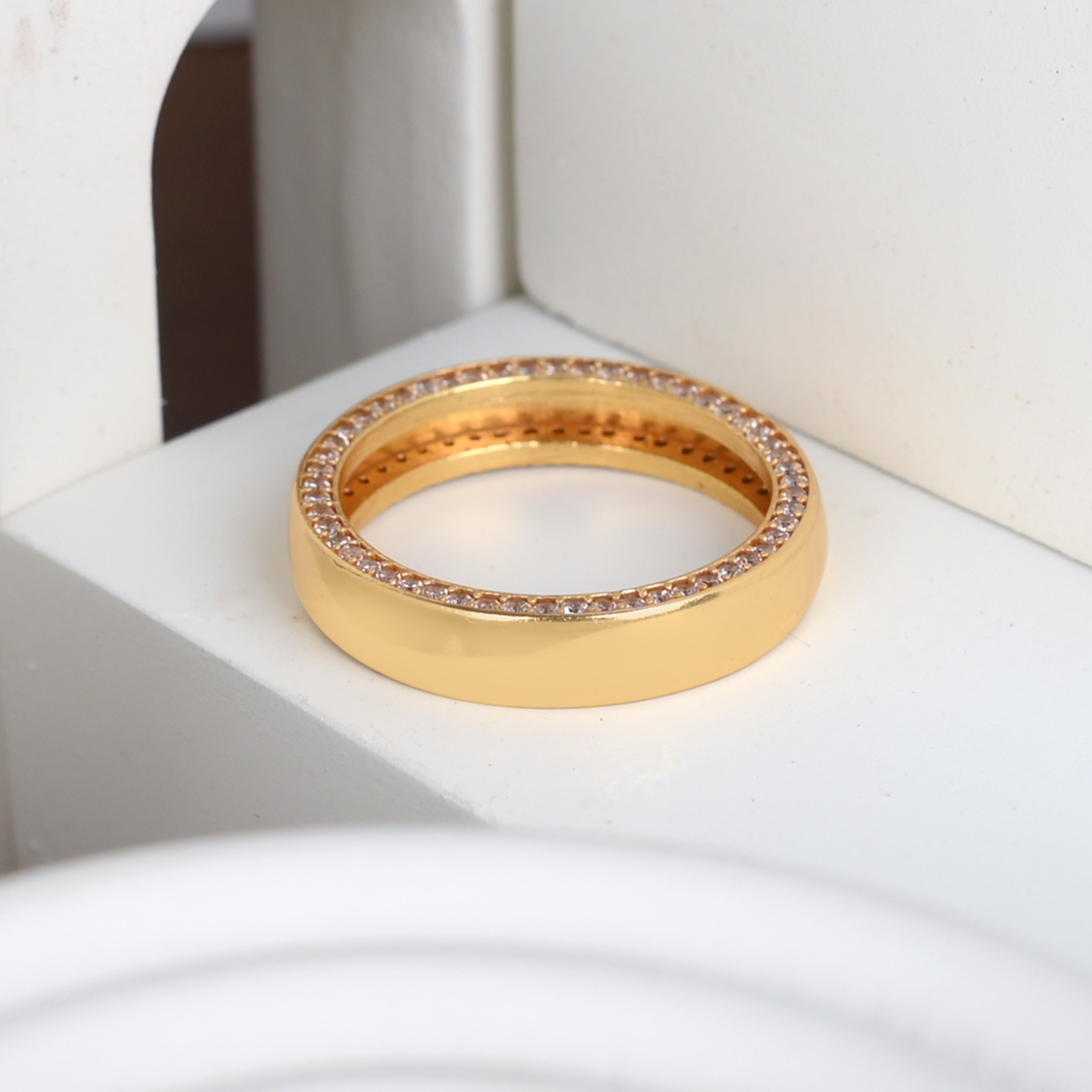 1 Gram Gold Plated Glamorous Design Ring-41