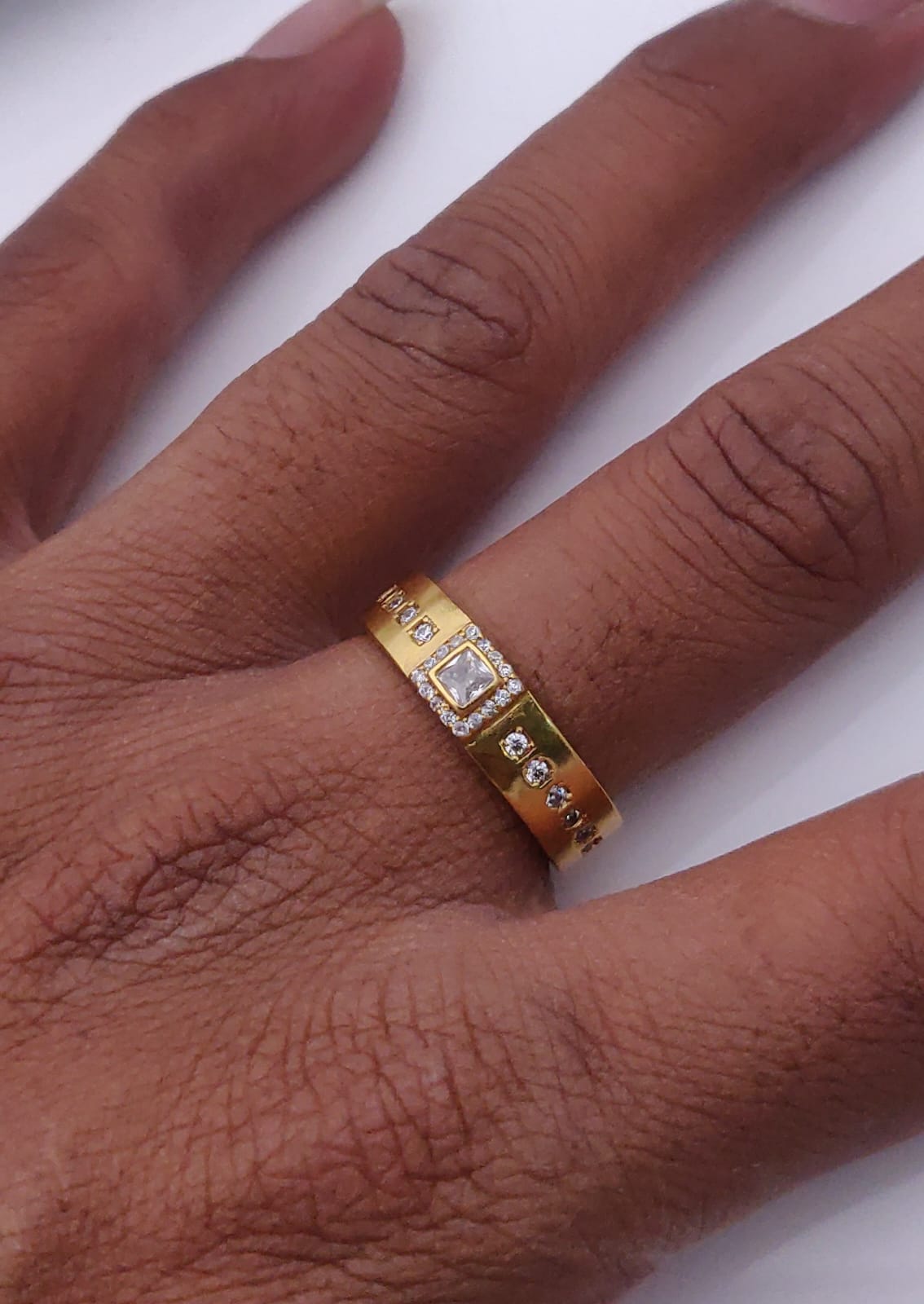 1 Gram Gold Forming Streamlined Design Superior Quality Ring-135