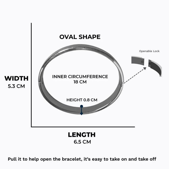 Raam Rudraksha Kada Bracelet