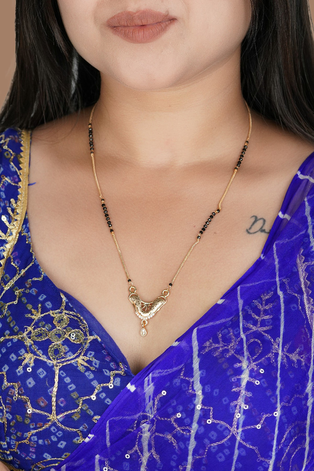 Serenade Shine Gold and Diamond Mangalsutra