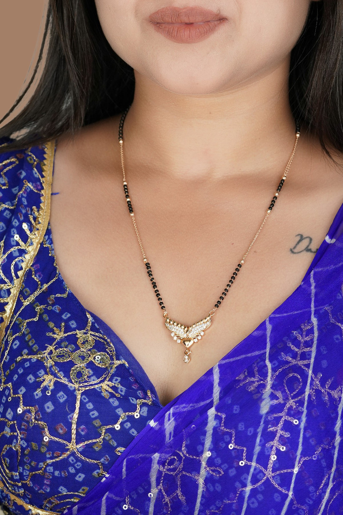 Modern Fancy Diamond Mangalsutra