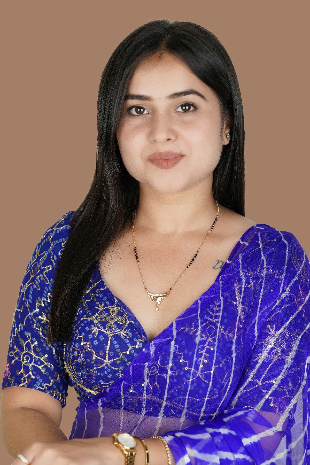 Minimal Diamond Mangalsutra