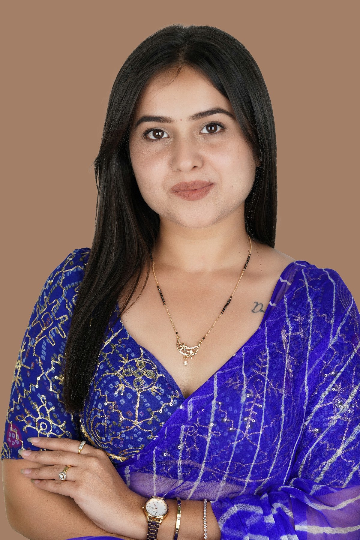 Floral Elegance Mangalsutra