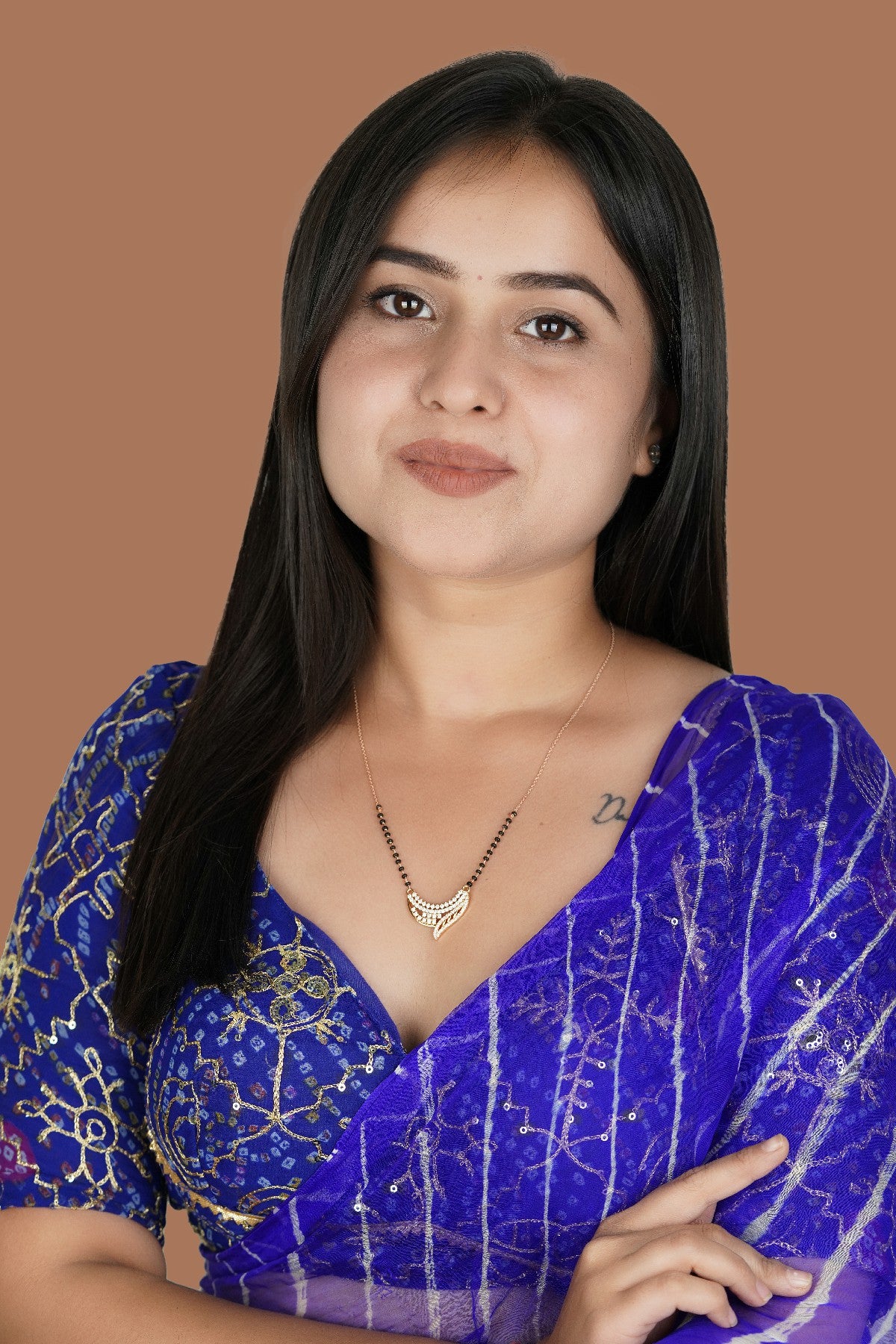 Whispering Waves Gold and Diamond Mangalsutra