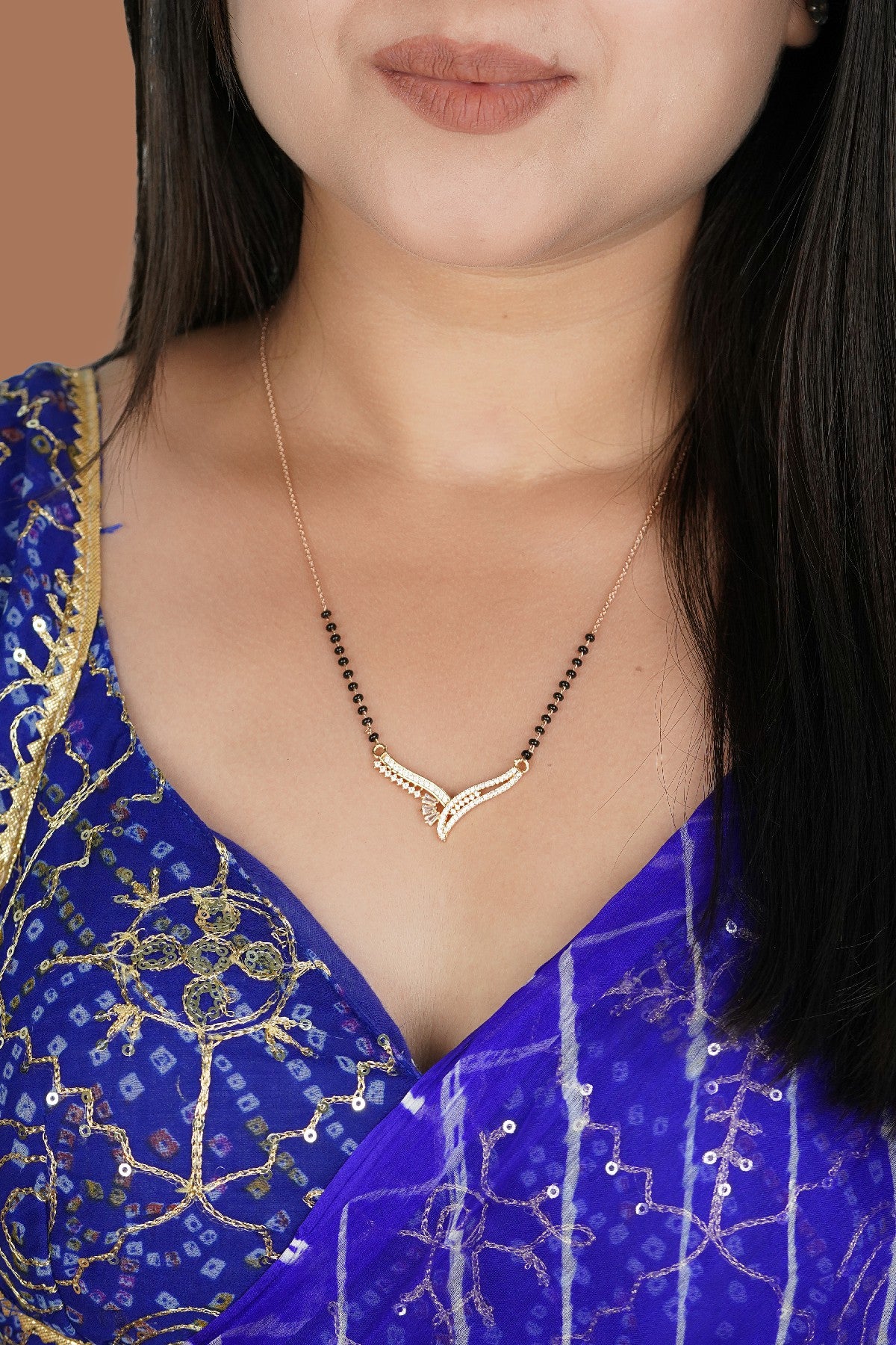 Eternal Flame Diamond Mangalsutra