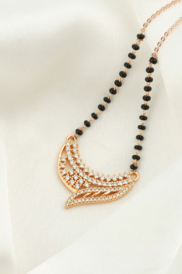 Whispering Waves Gold and Diamond Mangalsutra