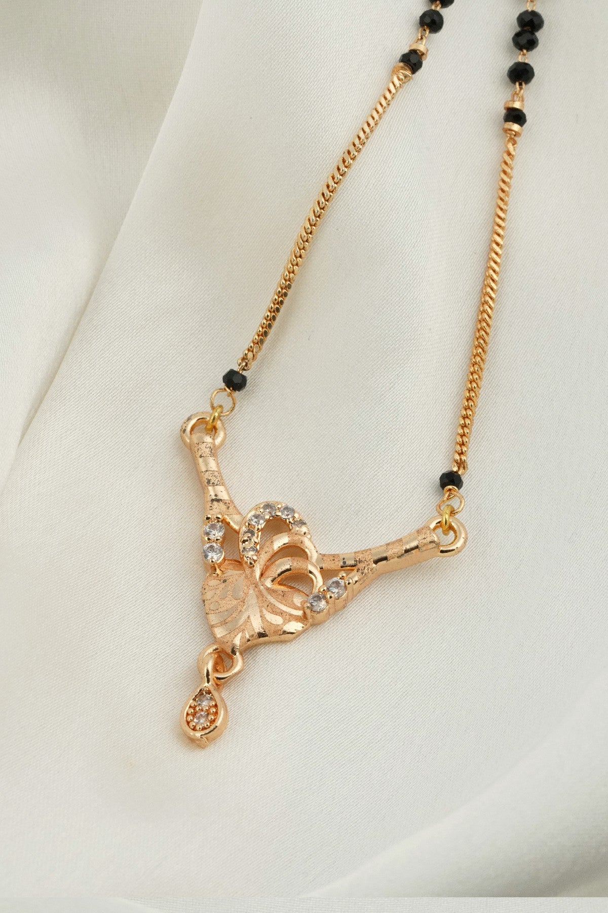 18 Inch one gram gold-plated Mangalsutra