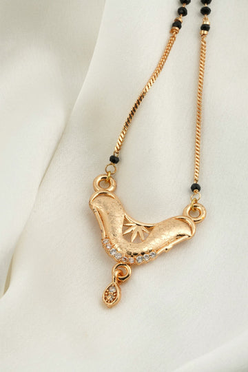 Serenade Shine Gold and Diamond Mangalsutra