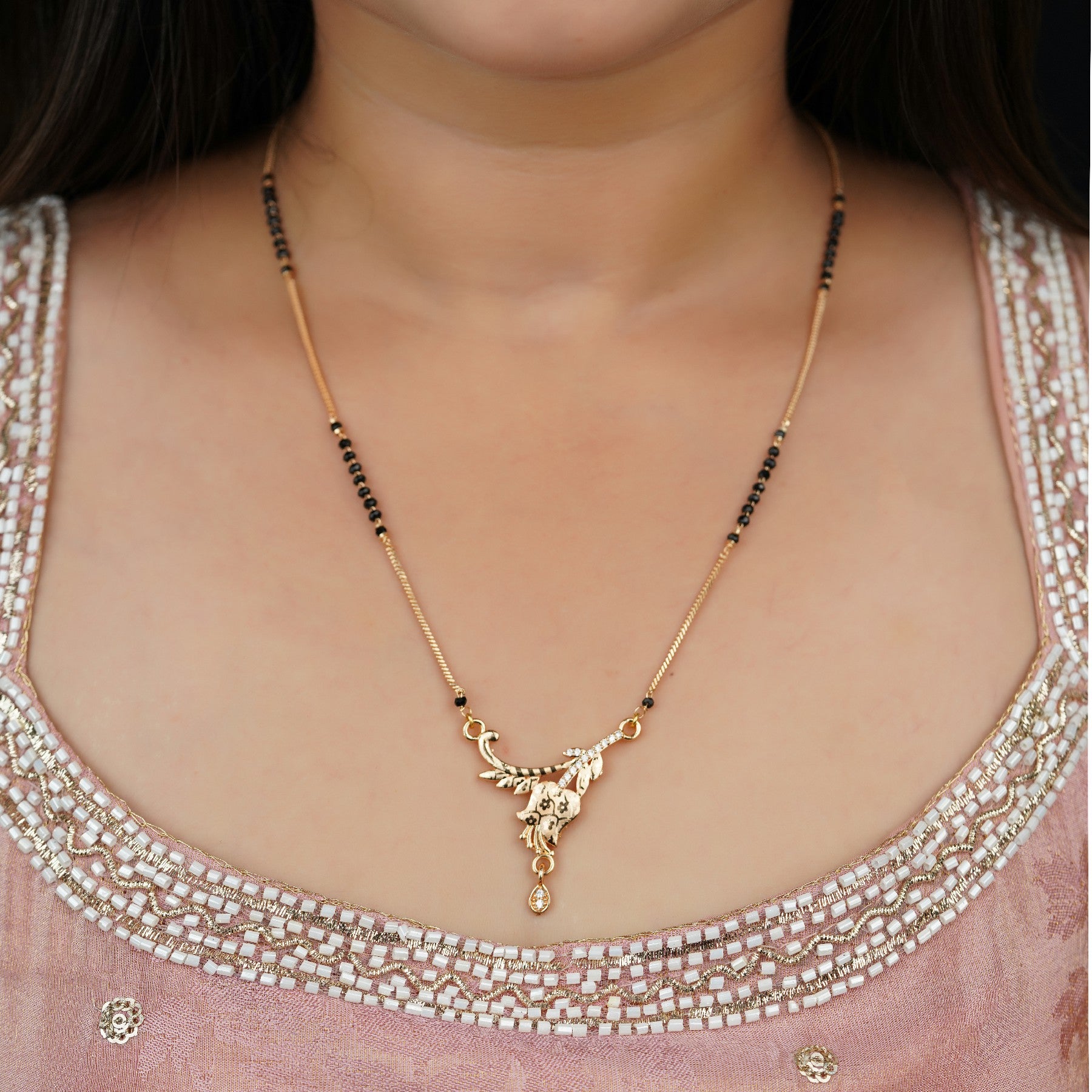 Khusi Diamond Mangalsutra