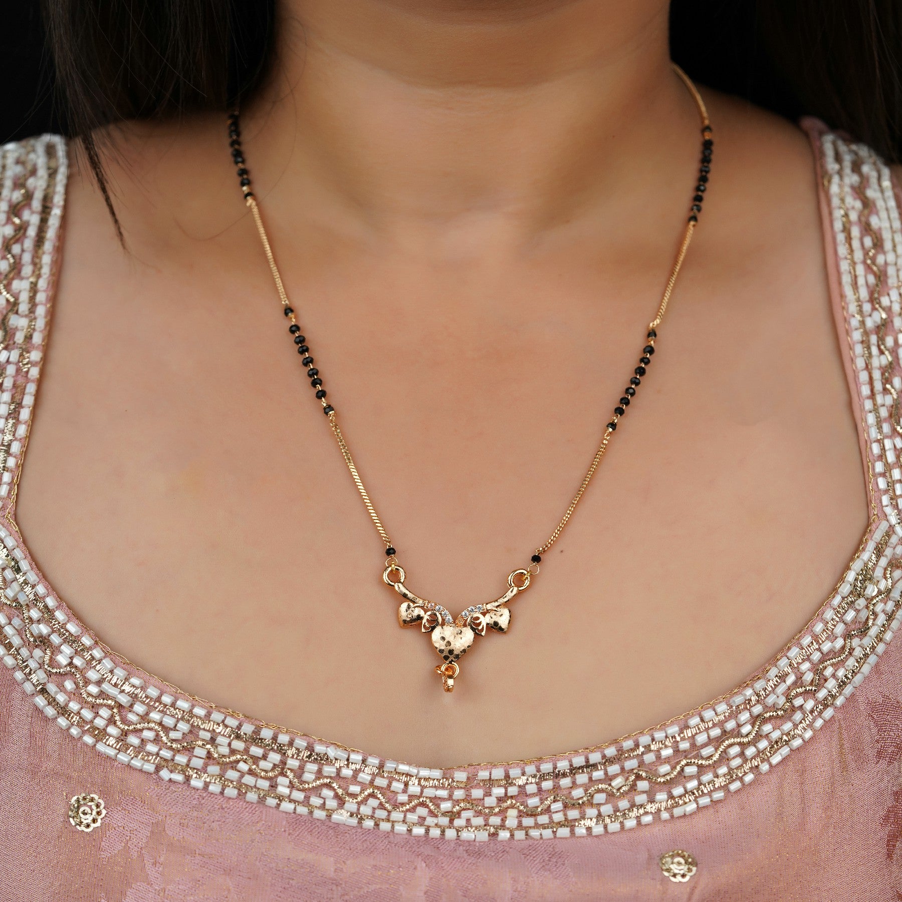 Modern Designer Diamond Mangalsutra