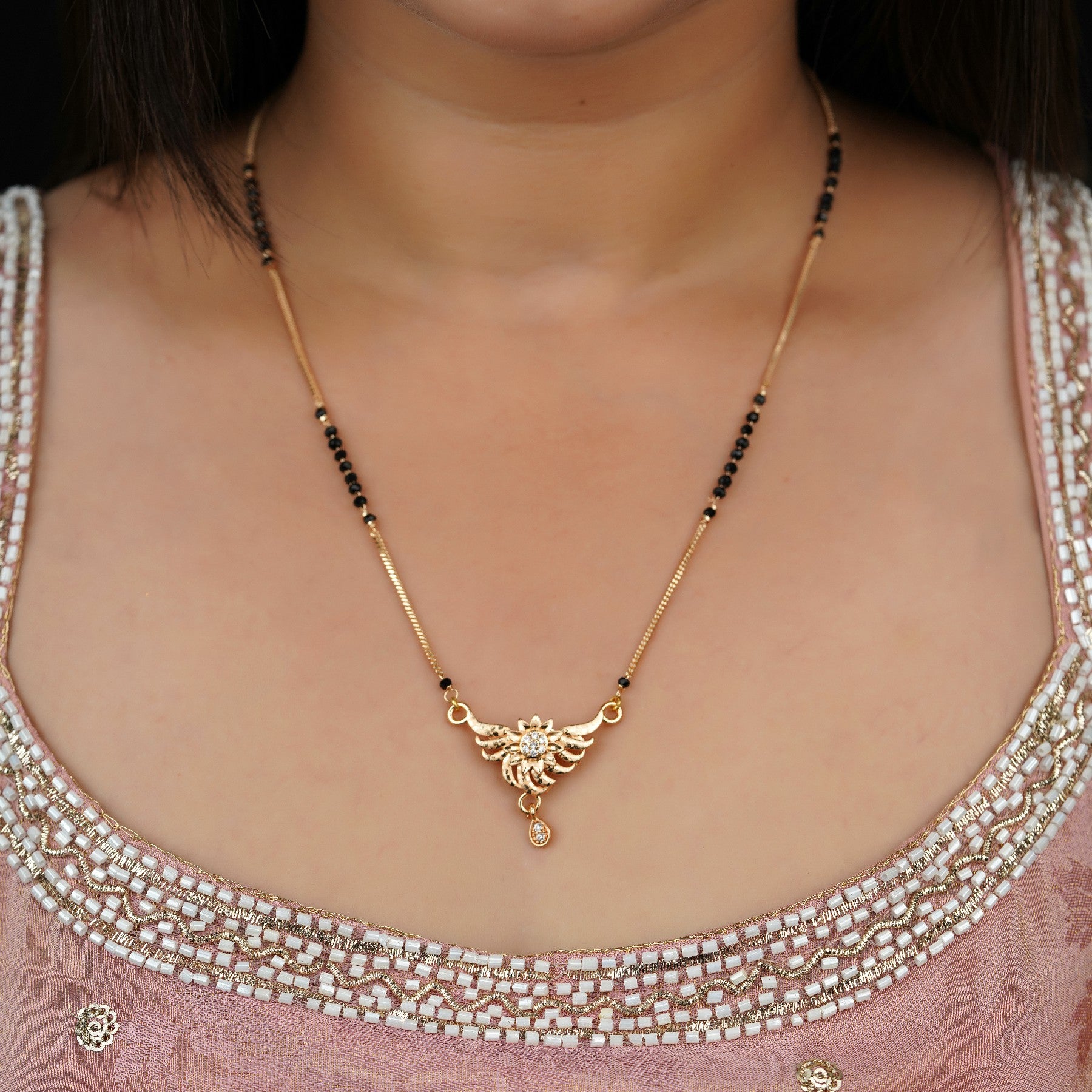 Angelic Blessing Diamond Mangalsutra