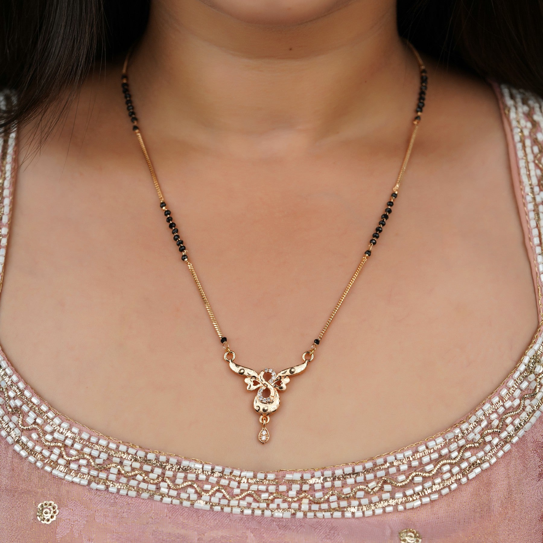 Captivating Diamond Mangalsutra