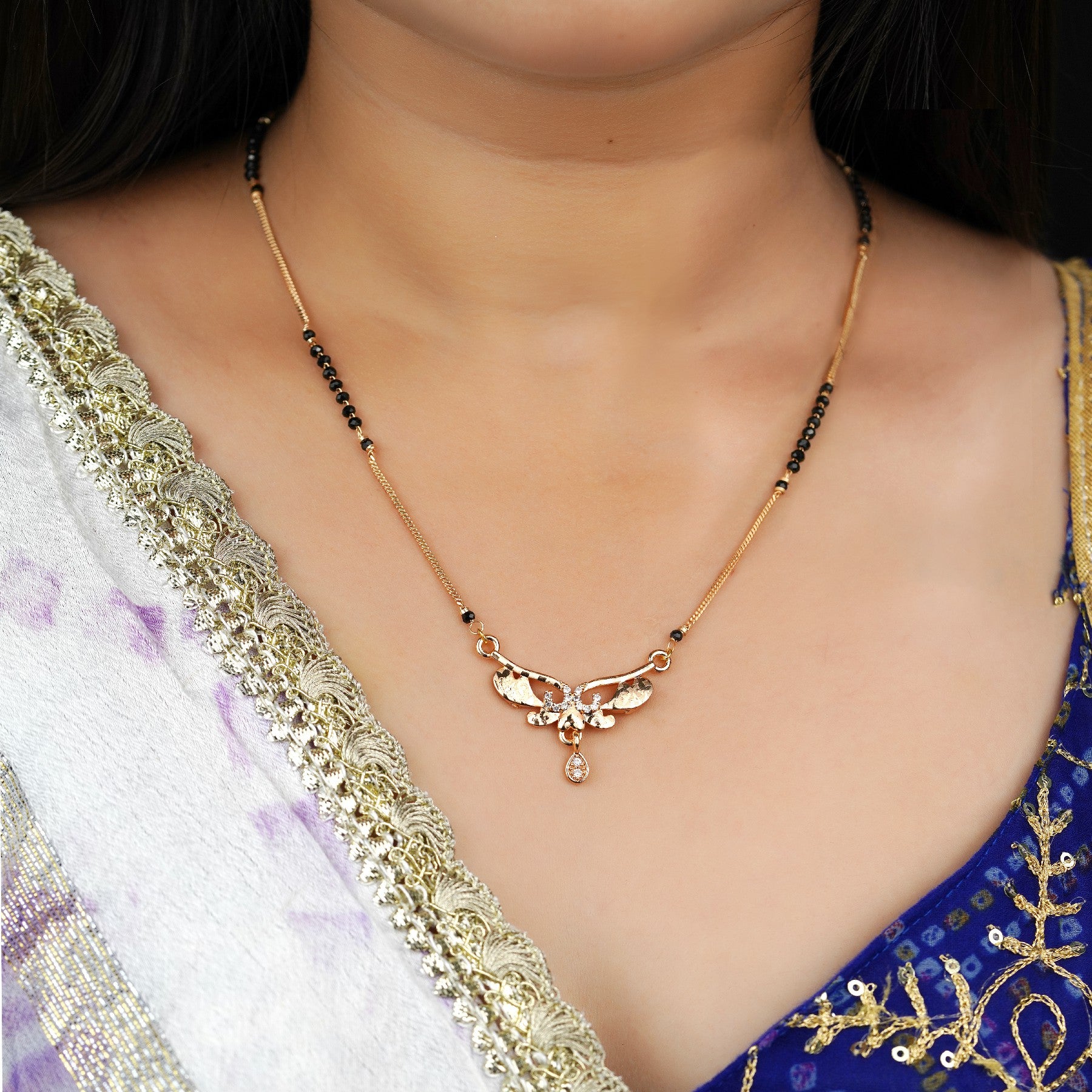Shraddha Kapoor Royal Diamond Mangalsutra