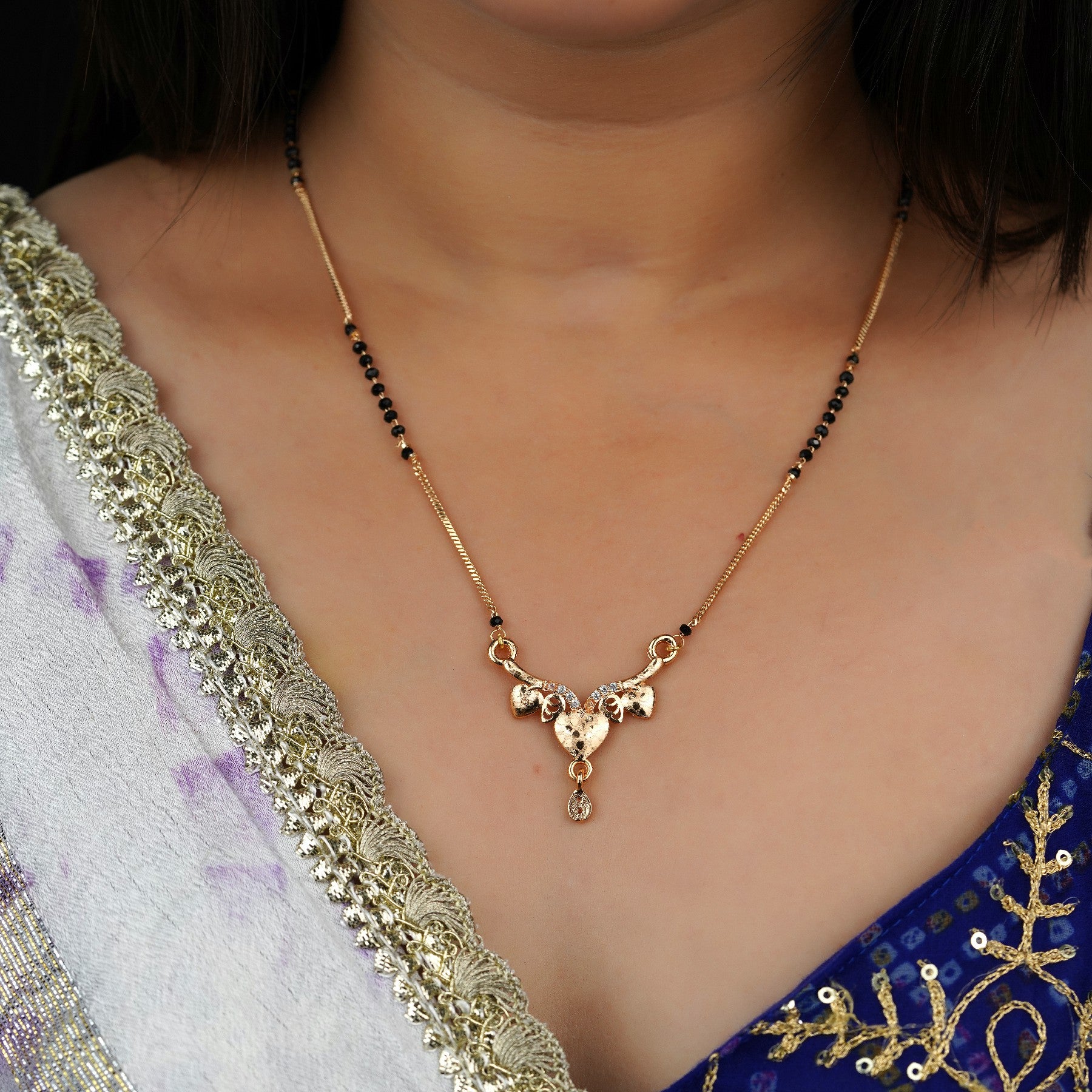 Modern Designer Diamond Mangalsutra
