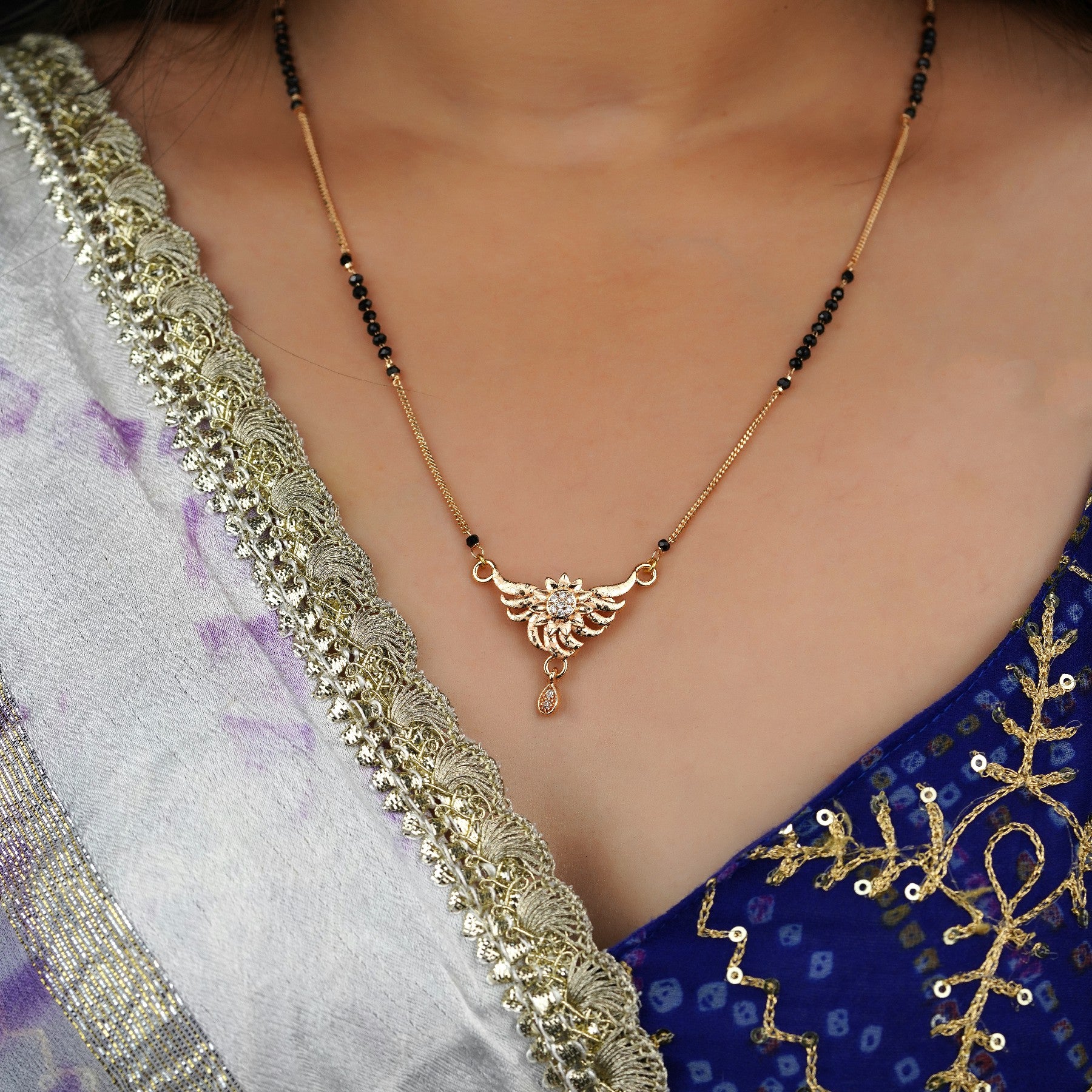 Angelic Blessing Diamond Mangalsutra