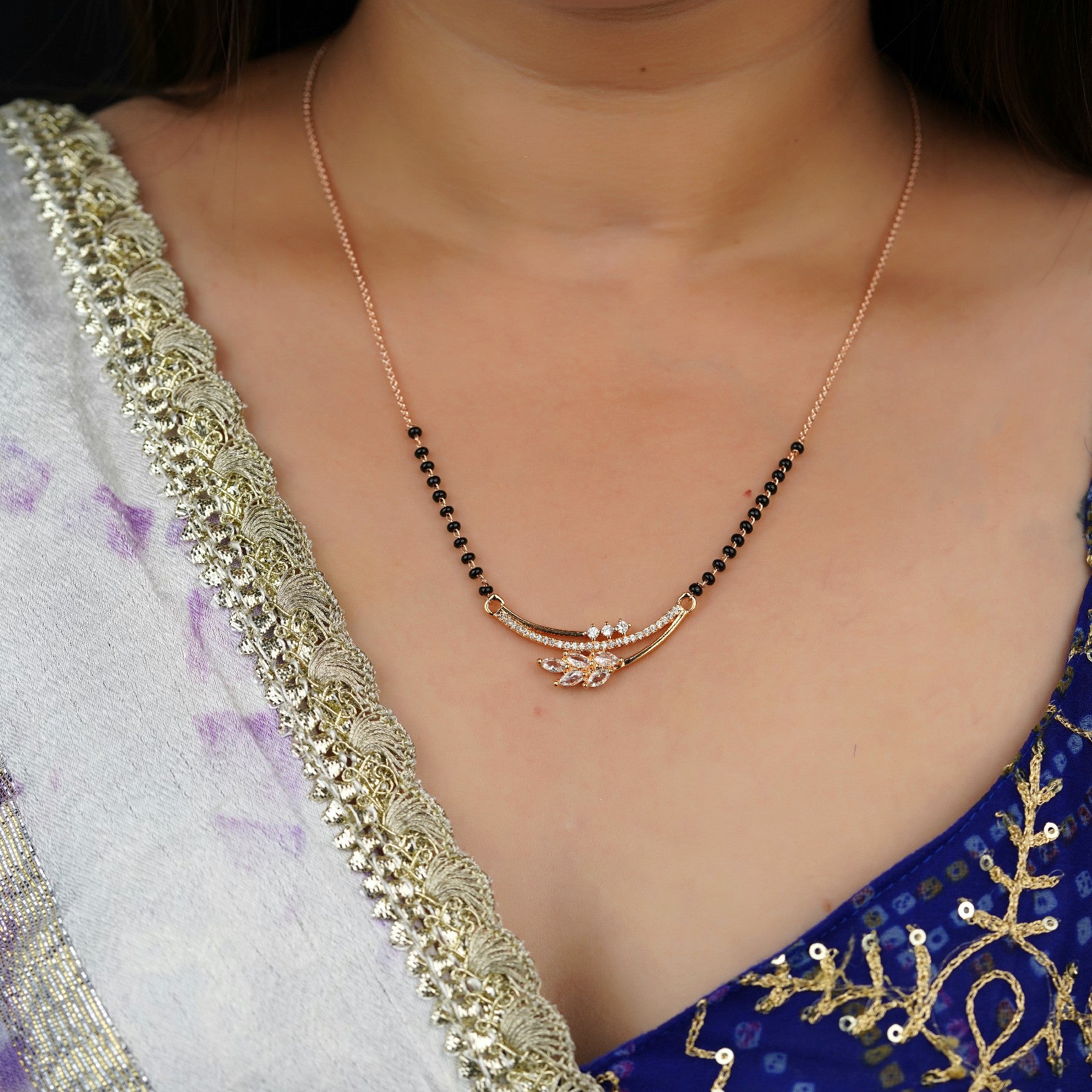 Traditional Allure Diamond Mangalsutra