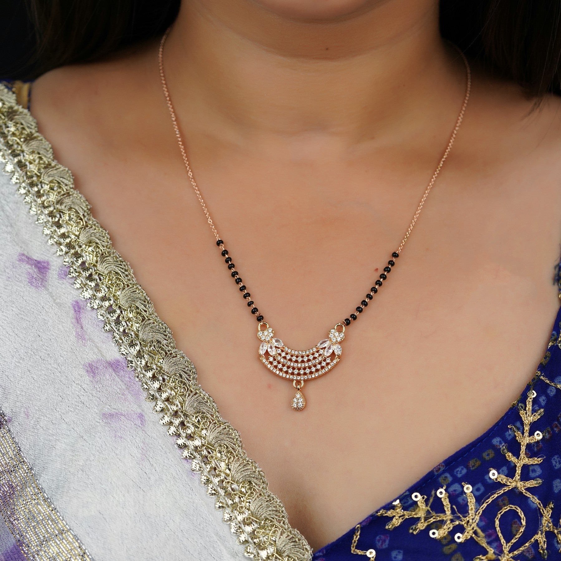 Timeless Grace Diamond Mangalsutra