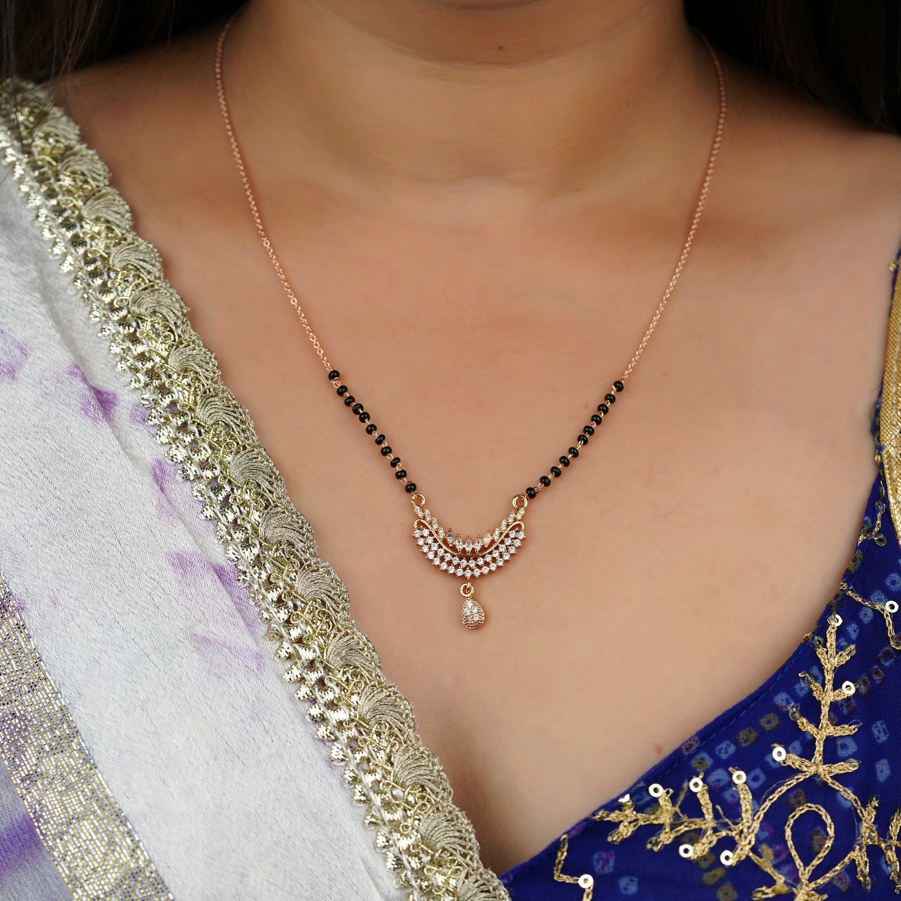 Twinkle Ties Diamond Mangalsutra