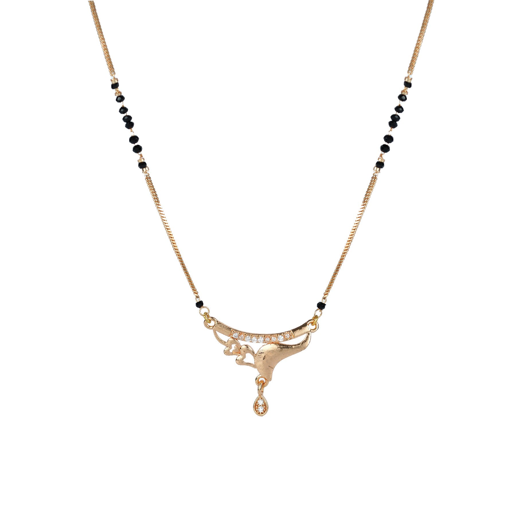 Minimal Diamond Mangalsutra