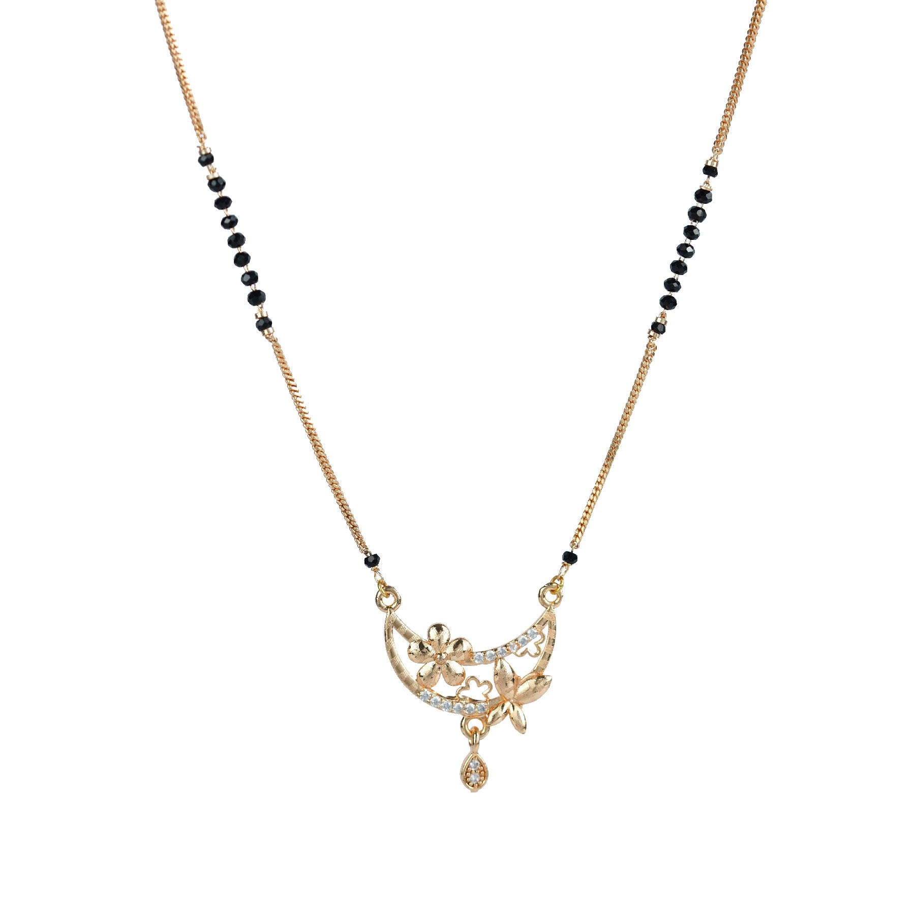 Floral Elegance Mangalsutra