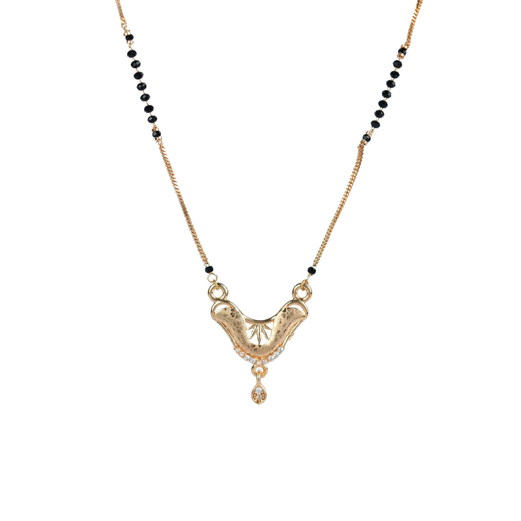 Serenade Shine Gold and Diamond Mangalsutra