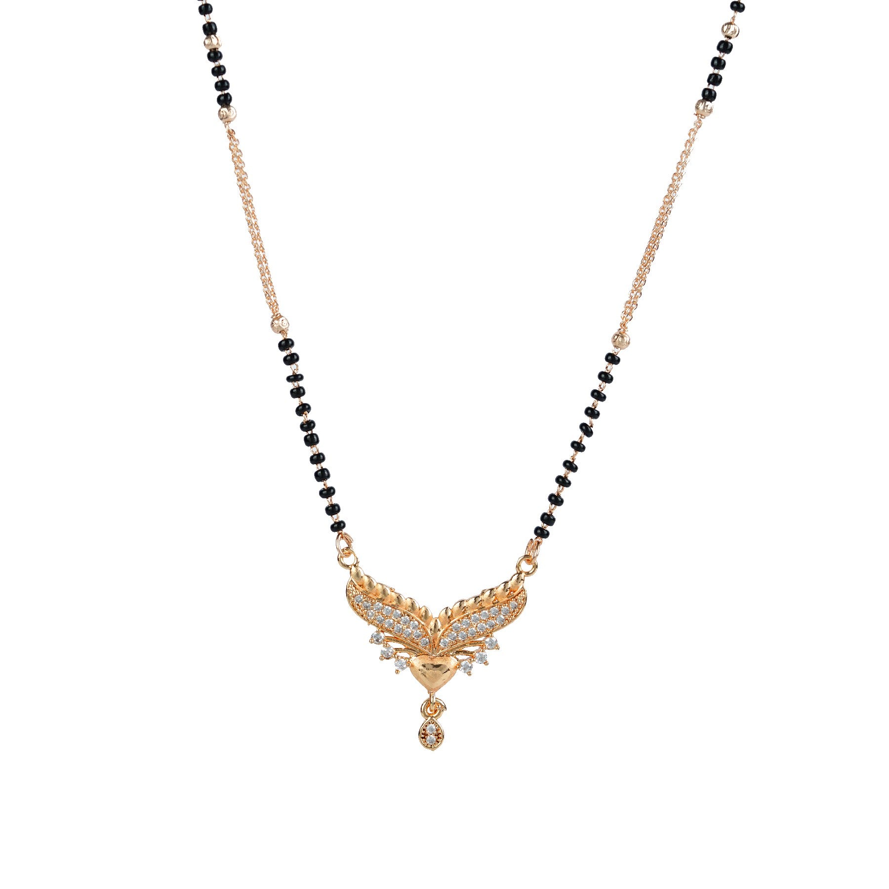 Modern Fancy Diamond Mangalsutra