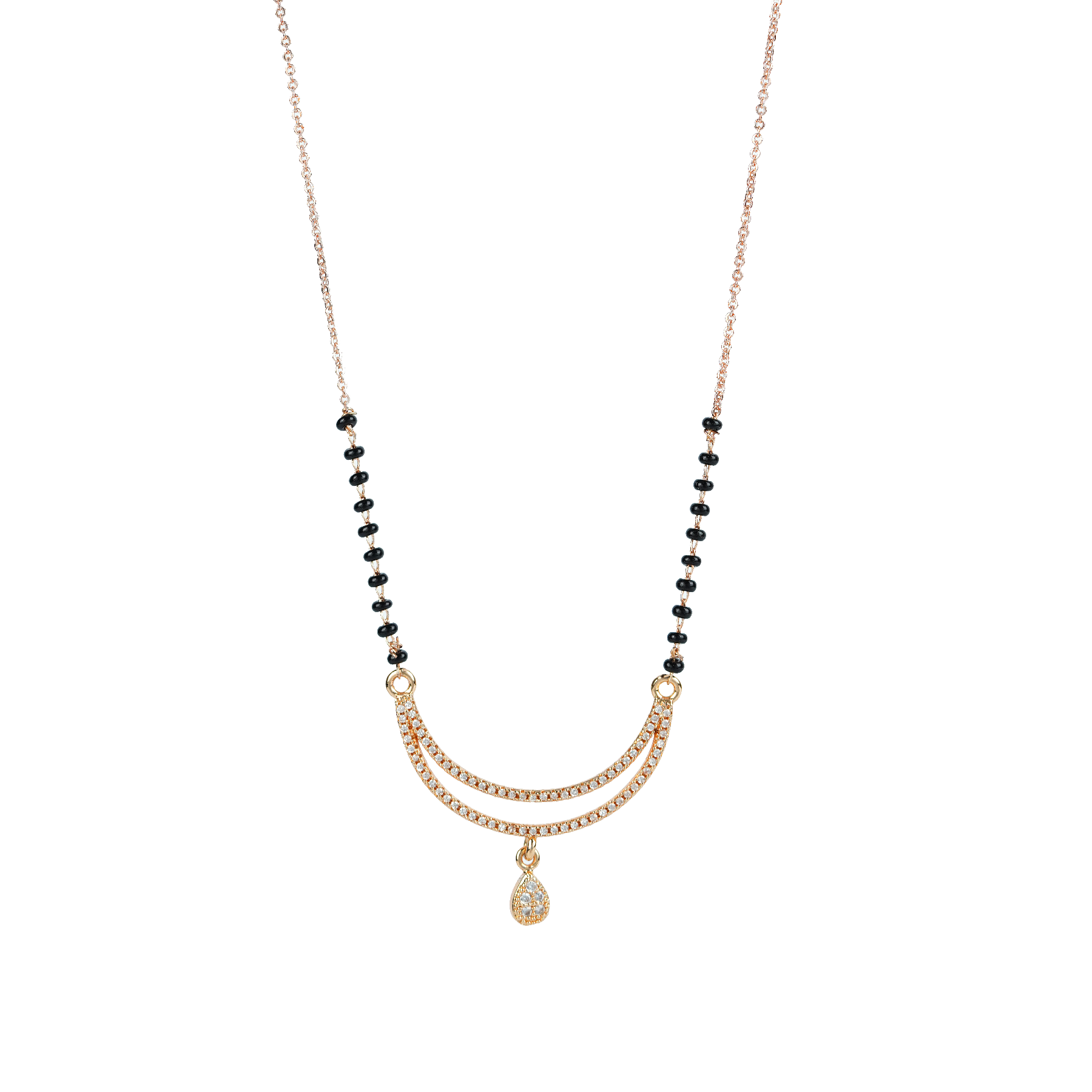 Striking Diamond Mangalsutra