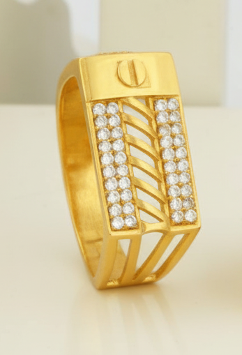 1 Gram Gold Plated Glamorous Design Ring-79