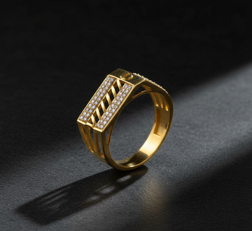1 Gram Gold Plated Glamorous Design Ring-79