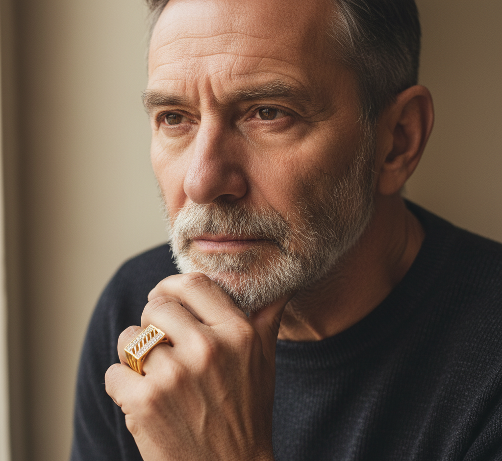 1 Gram Gold Plated Glamorous Design Ring-79