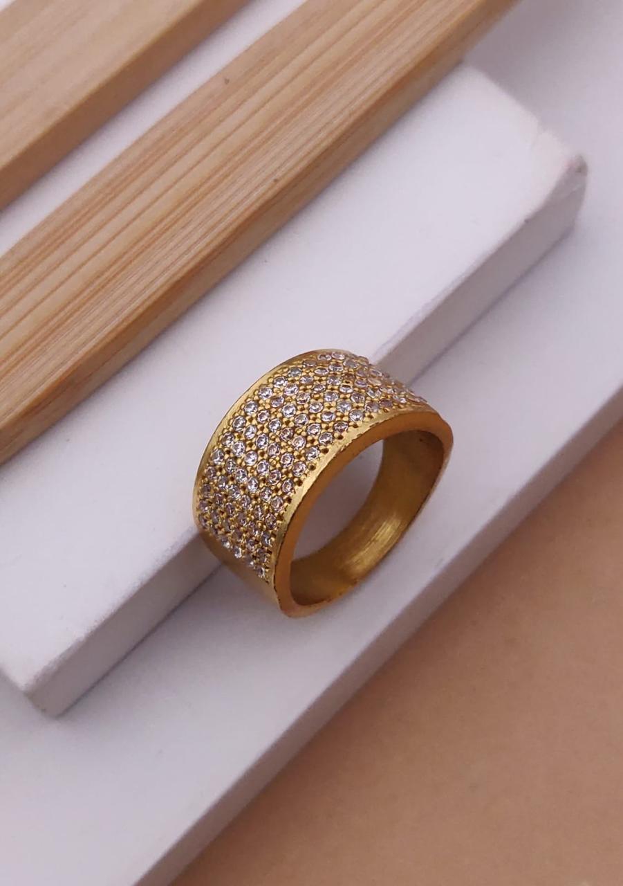 1 Gram Gold Forming Streamlined Design Superior Quality Ring-16