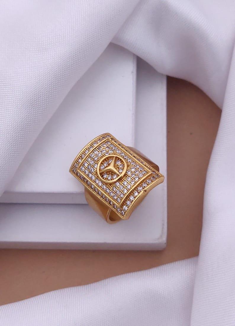 1 Gram Gold Forming MCD Design Superior Quality Ring