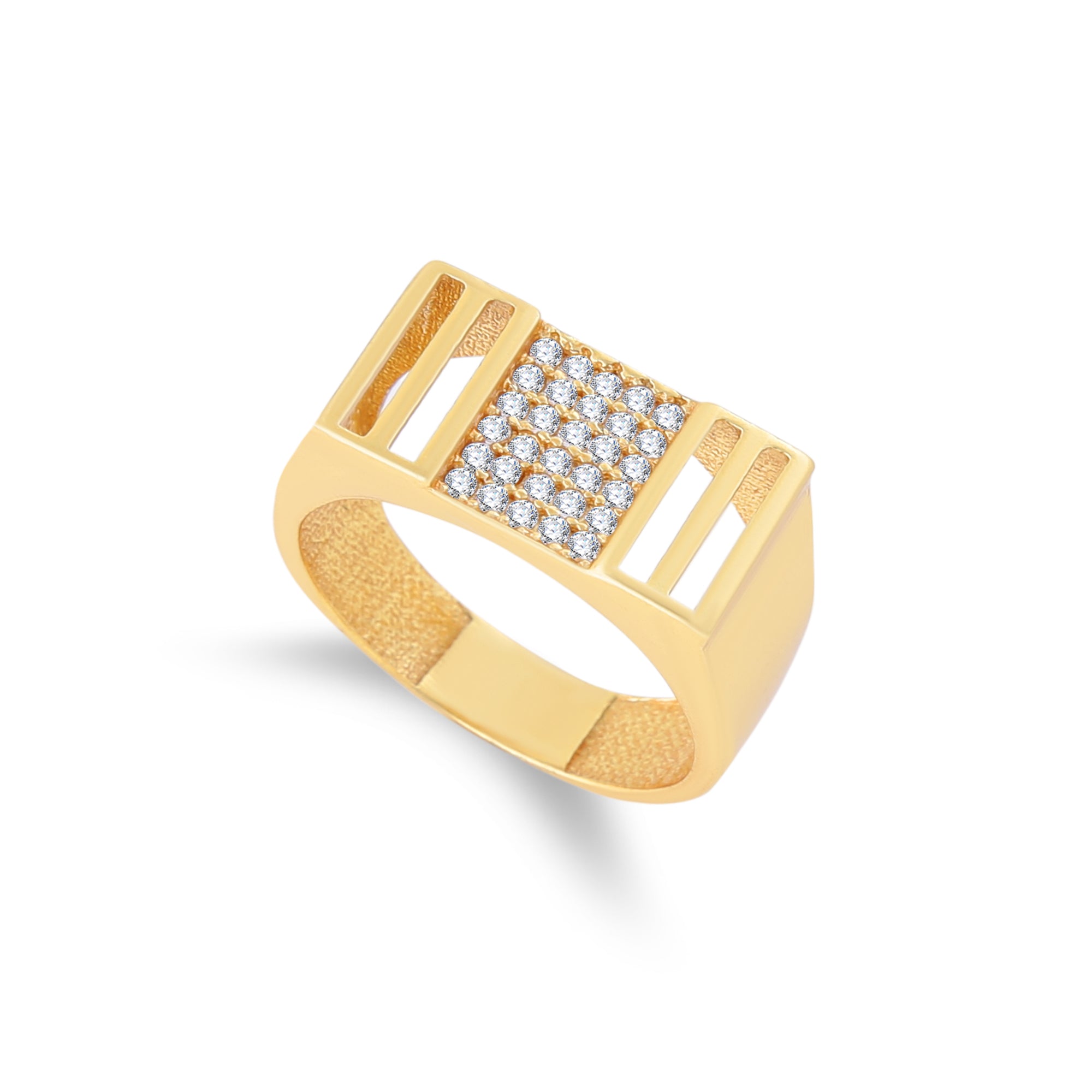 1 Gram Gold Forming Streamlined Design Superior Quality Ring-69