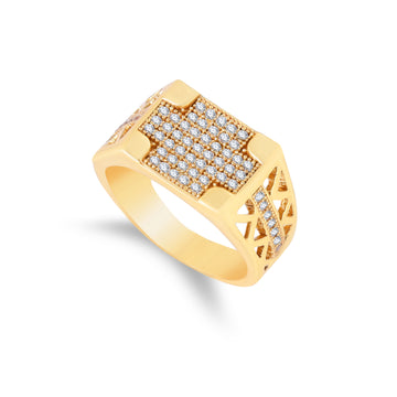 1 Gram Gold Forming Streamlined Design Superior Quality Ring-71